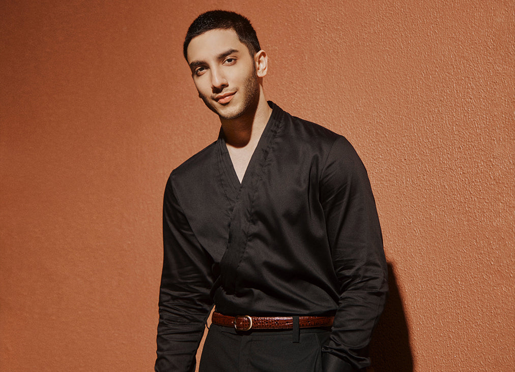 VEDANG RAINA IN GAURAV GUPTA MENSWEAR