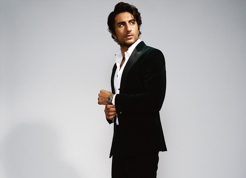 IBRAHIM ALI KHAN IN GAURAV GUPTA MENSWEAR