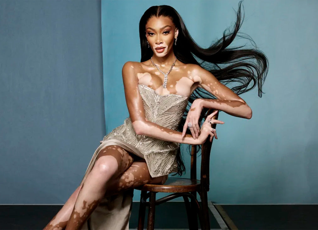 WINNIE HARLOW IN GAURAV GUPTA COUTURE