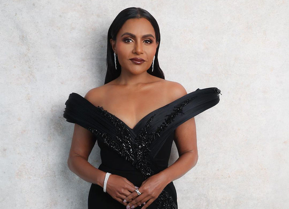 MINDY KALING IN GAURAV GUPTA COUTURE