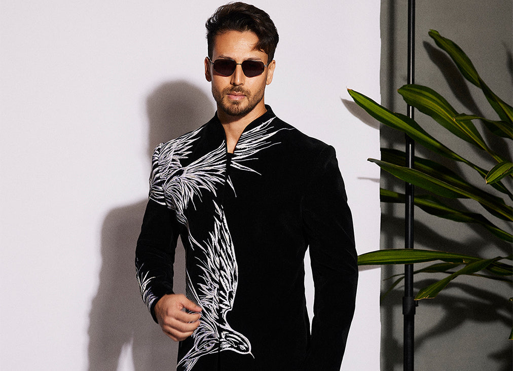 TIGER SHROFF IN GAURAV GUPTA MAN