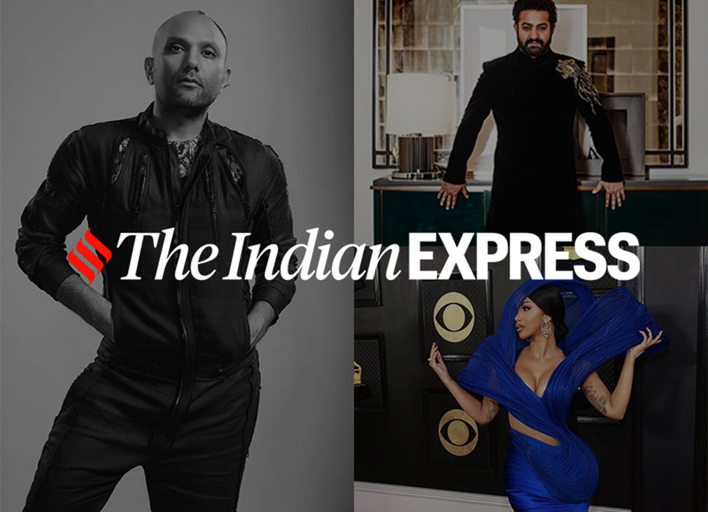 THE INDIAN EXPRESS: THE YEAR BELONGS TO GAURAV GUPTA