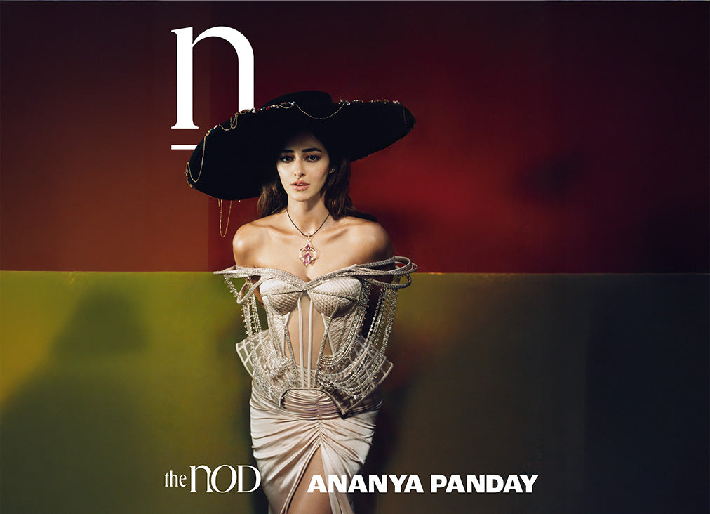 ANANYA PANDAY IN GAURAV GUPTA COUTURE FOR THE SEPTEMBER COVER STORY OF THE NOD MAG