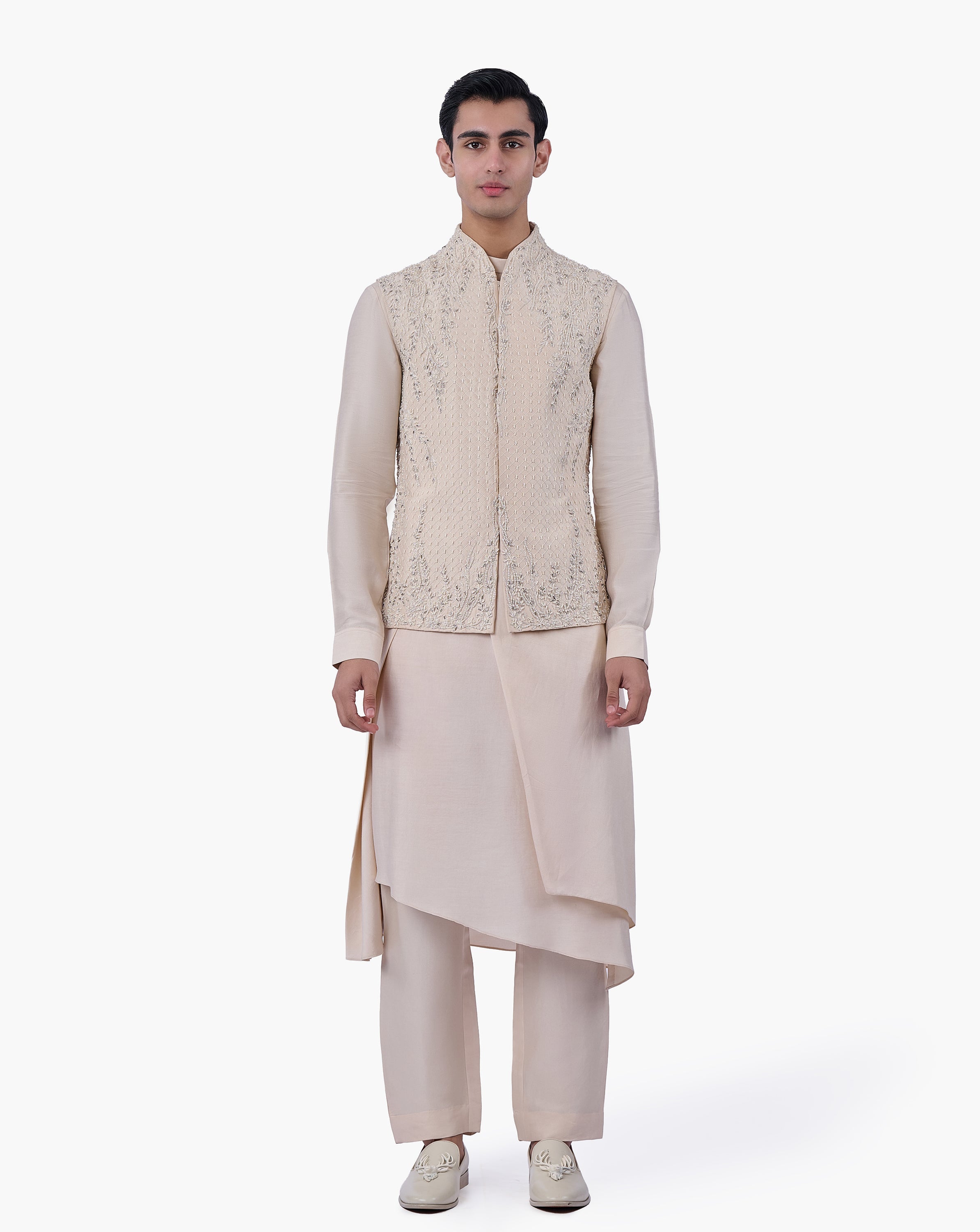 The Linear Fantasy Nehru Jacket