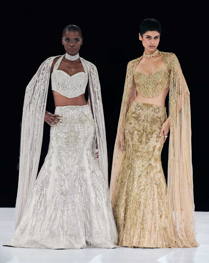 The Molten Crystal Lehenga