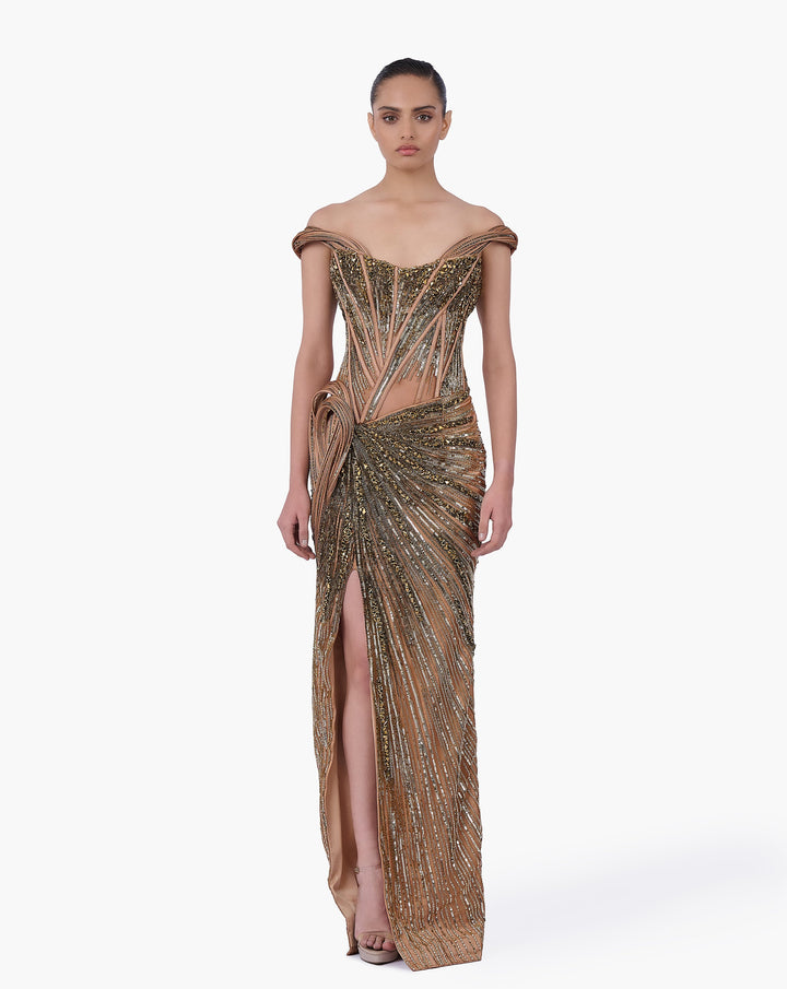 The Gilded Empress Gown