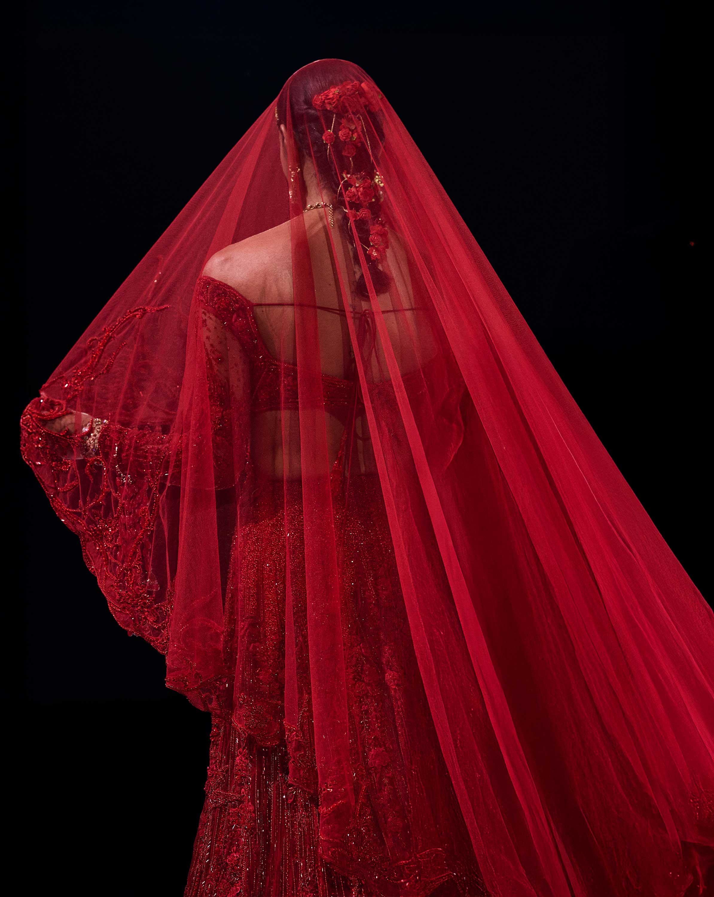 Vermillion Oath Lehenga