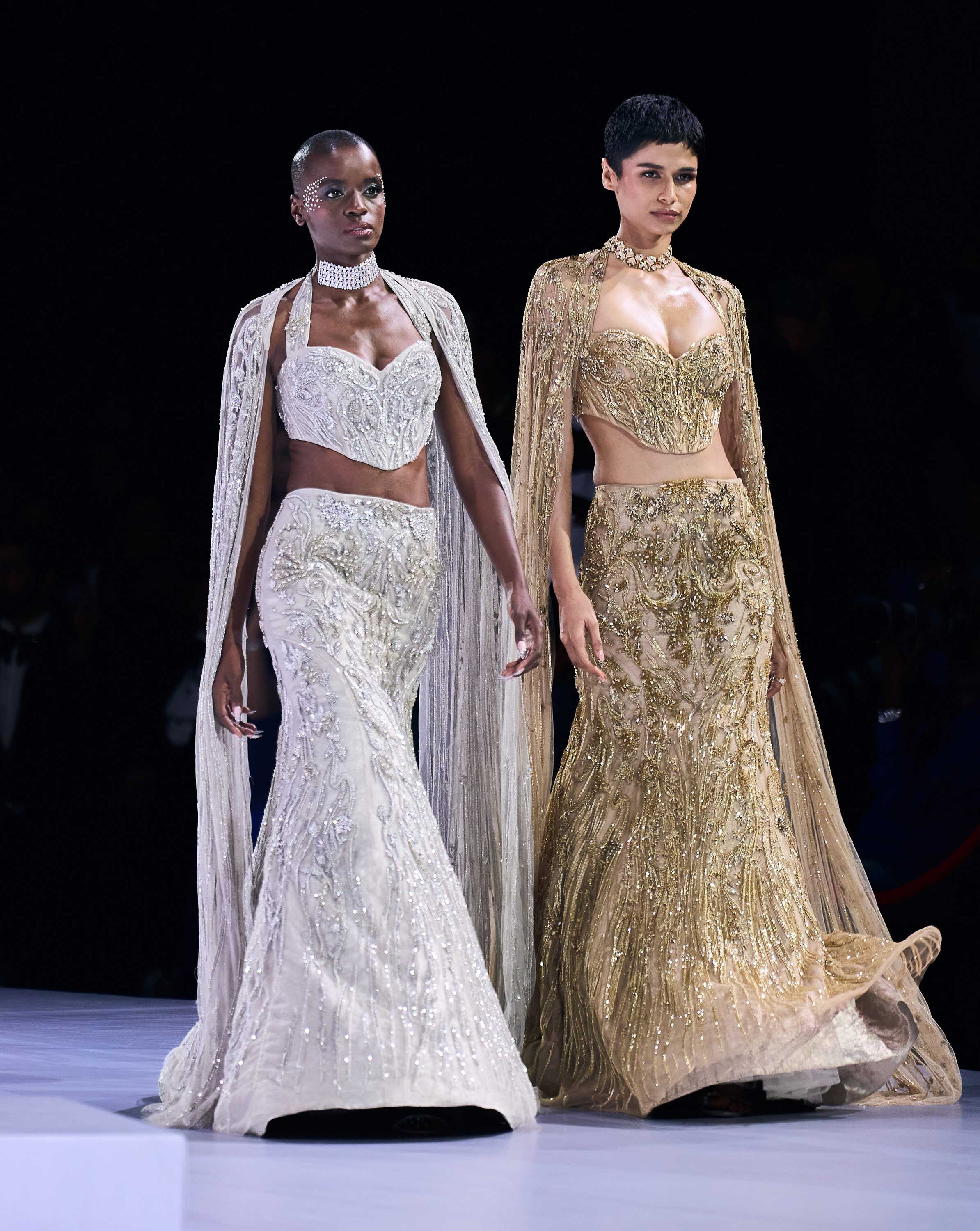 The Molten Crystal Lehenga