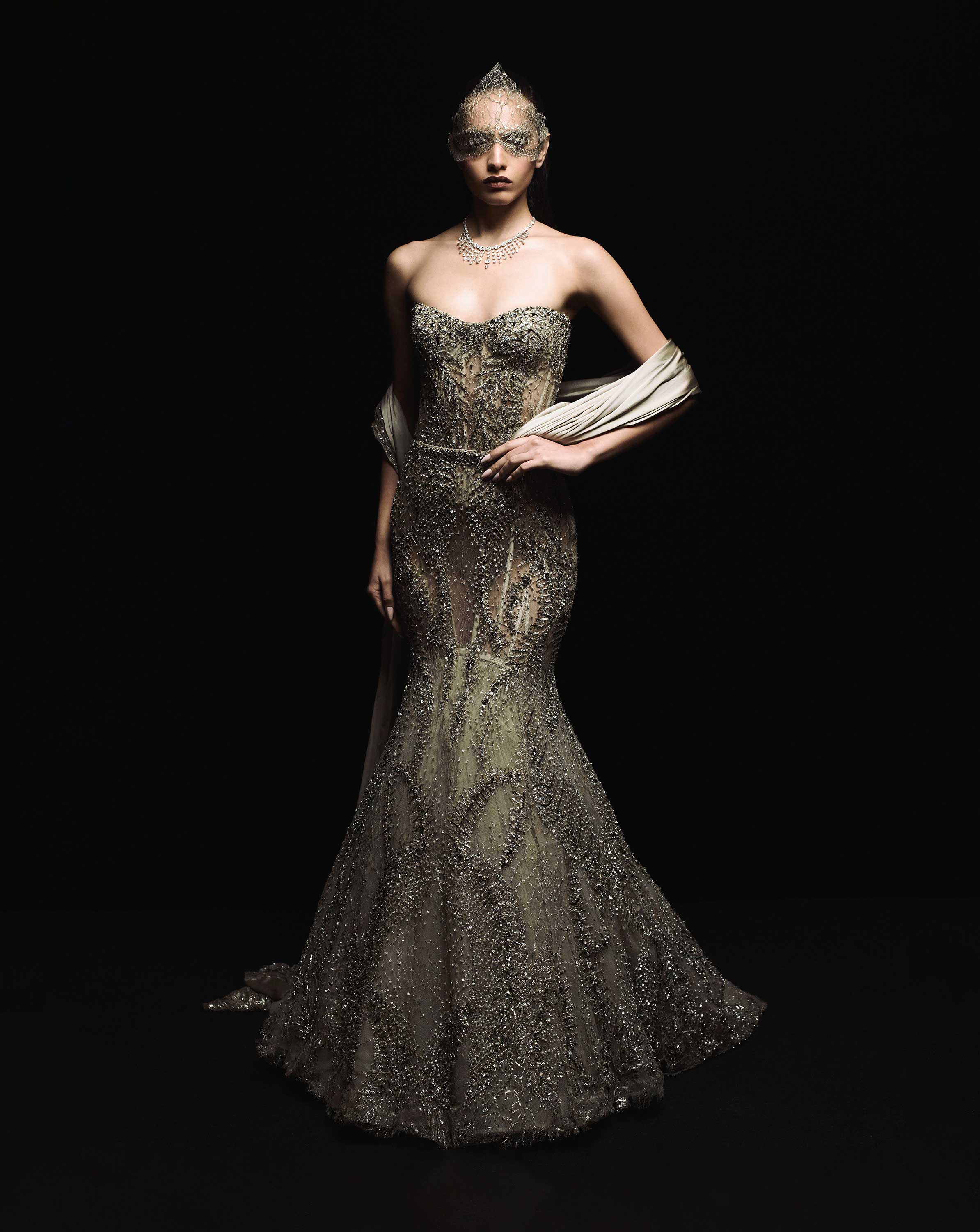 Moonshard Lace Lehenga