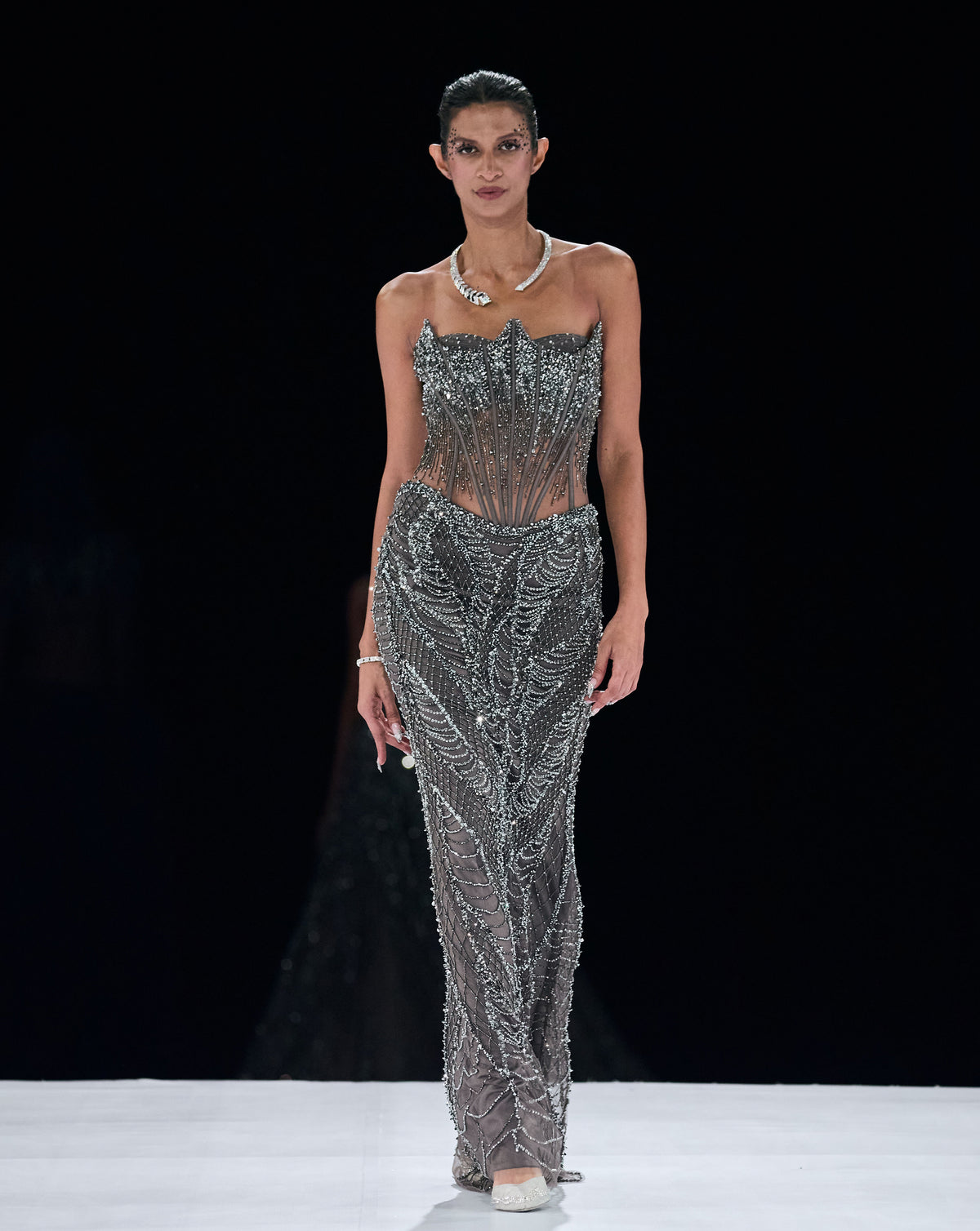 Crystal Web Gown - Image 1