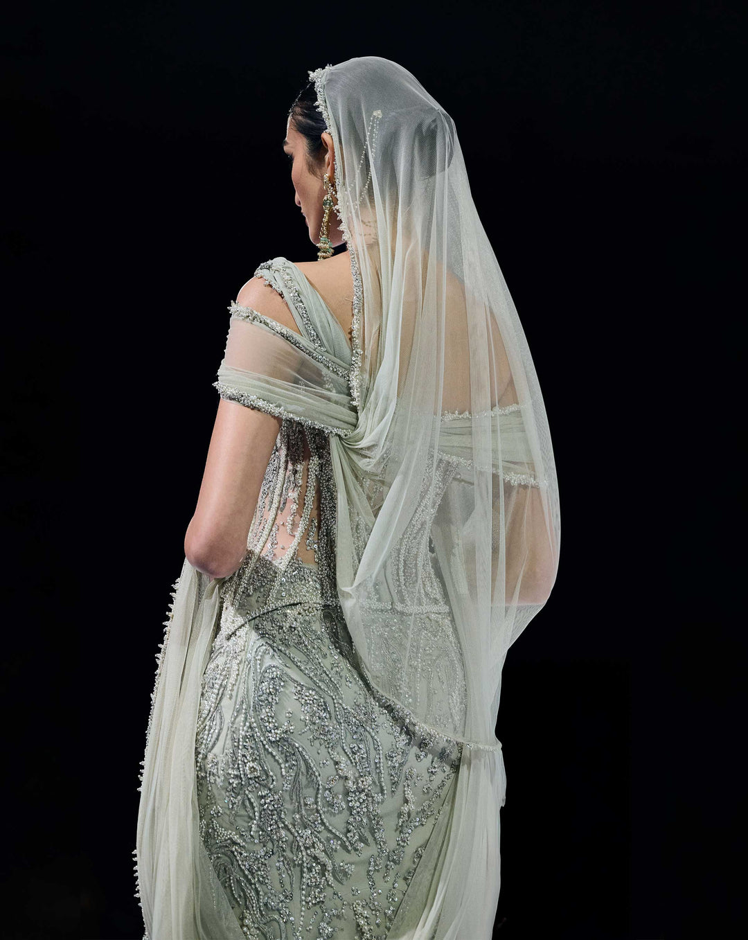 Blooming Pearl Lehenga