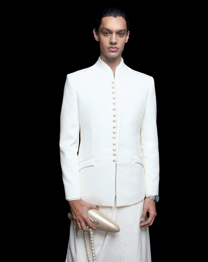 The Ivory Meridian Bandhgala