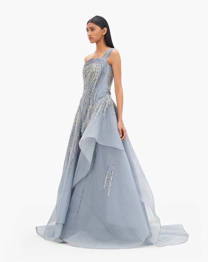 The Celestial Dusk Gown