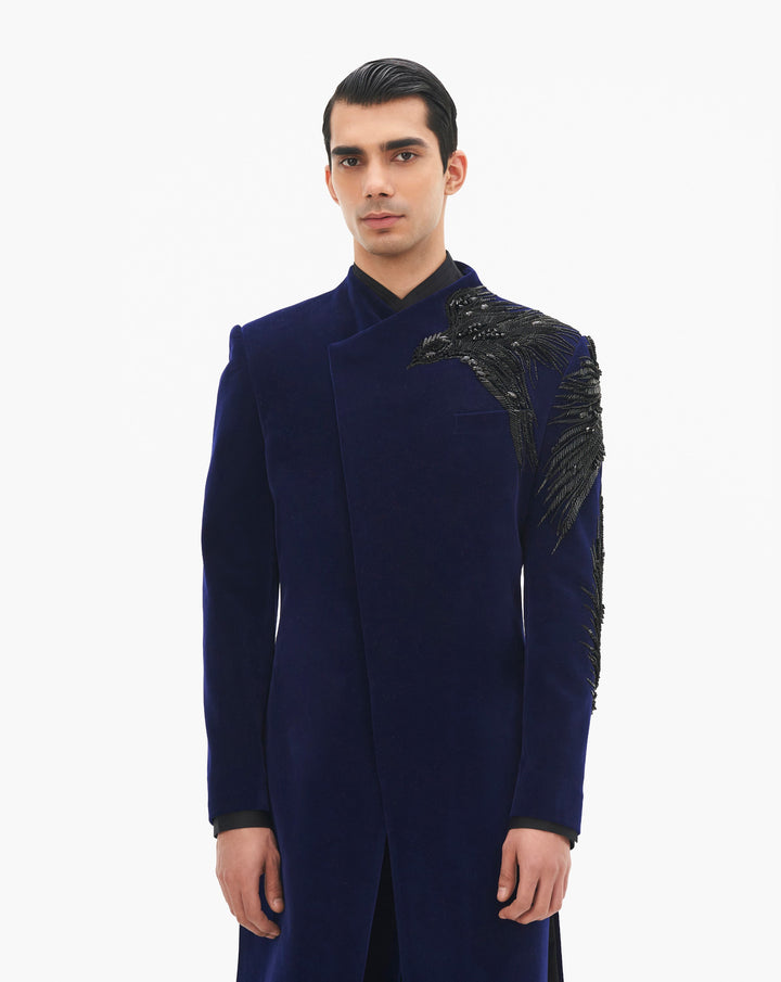 Assymetric Flight Long Jacket