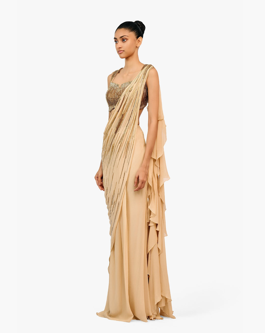 The Radian Saree Gown