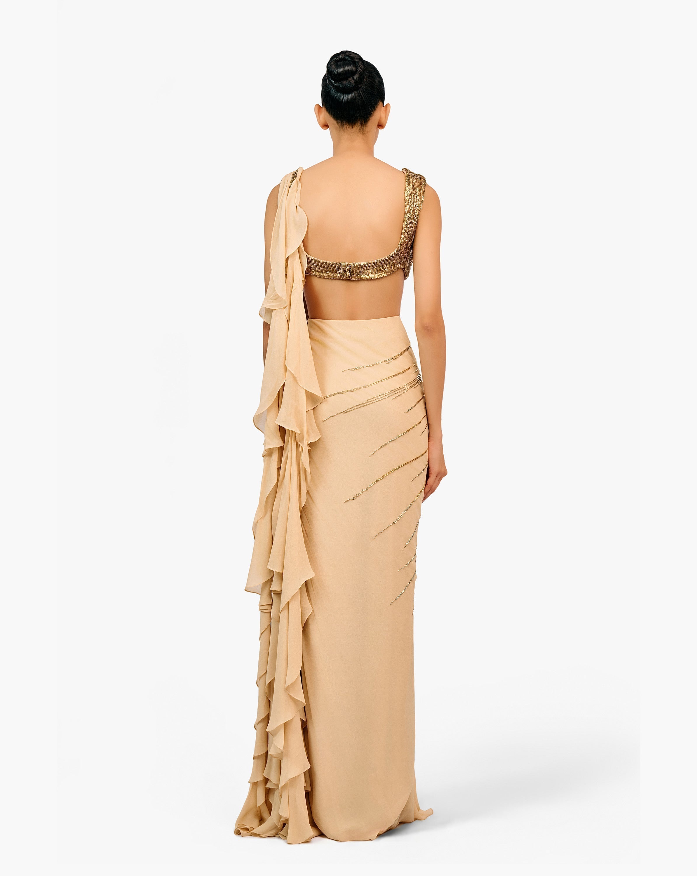 The Radian Saree Gown