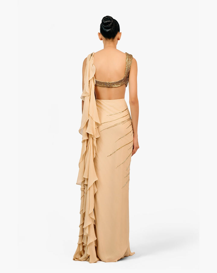 The Radian Saree Gown