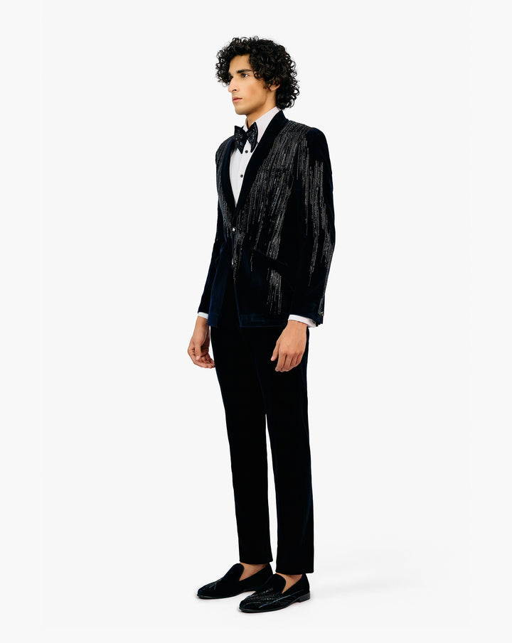 Drip Embroidered Tuxedo