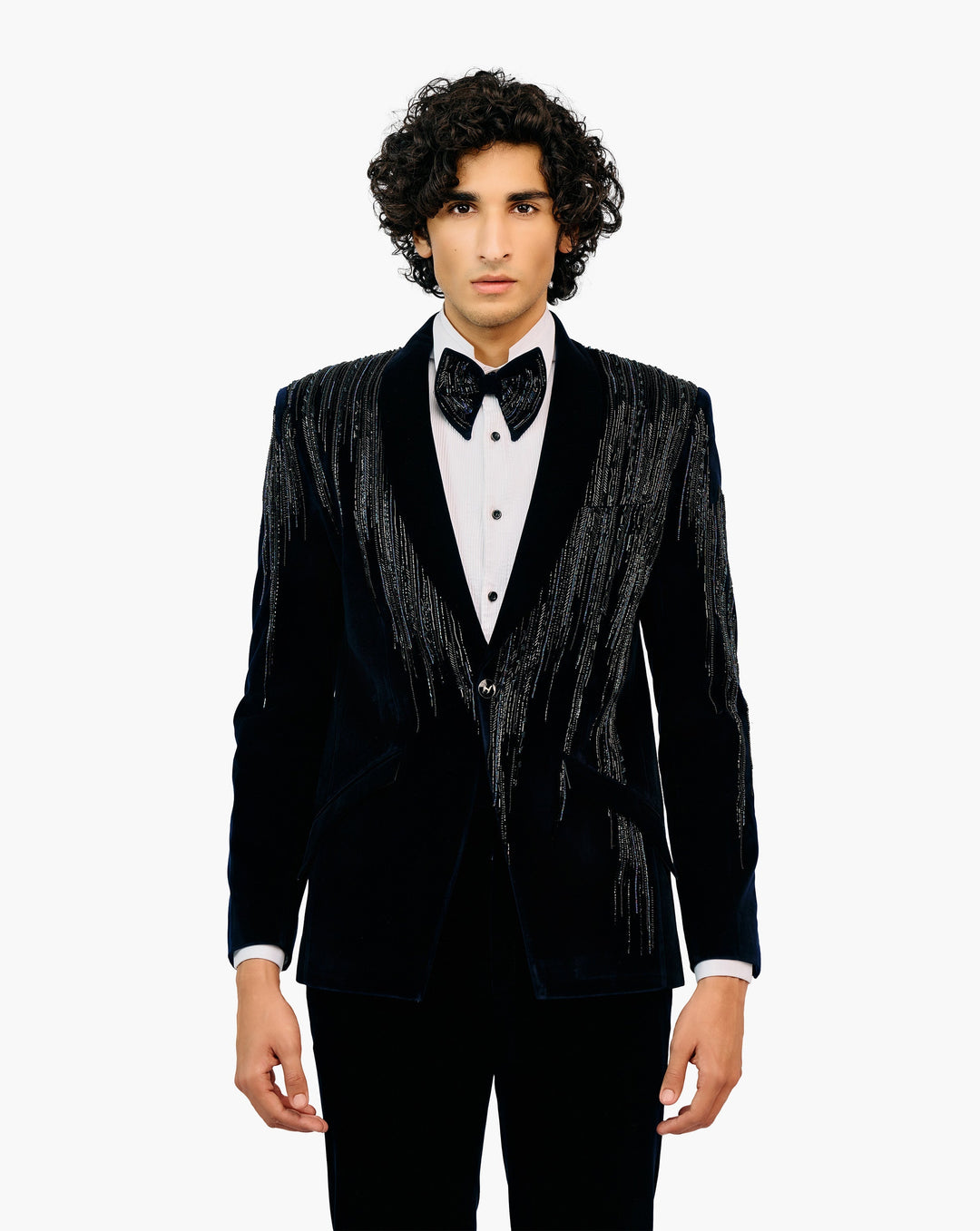 Drip Embroidered Tuxedo