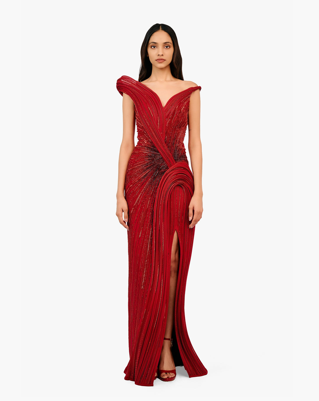The Sculpt Embellished Gown