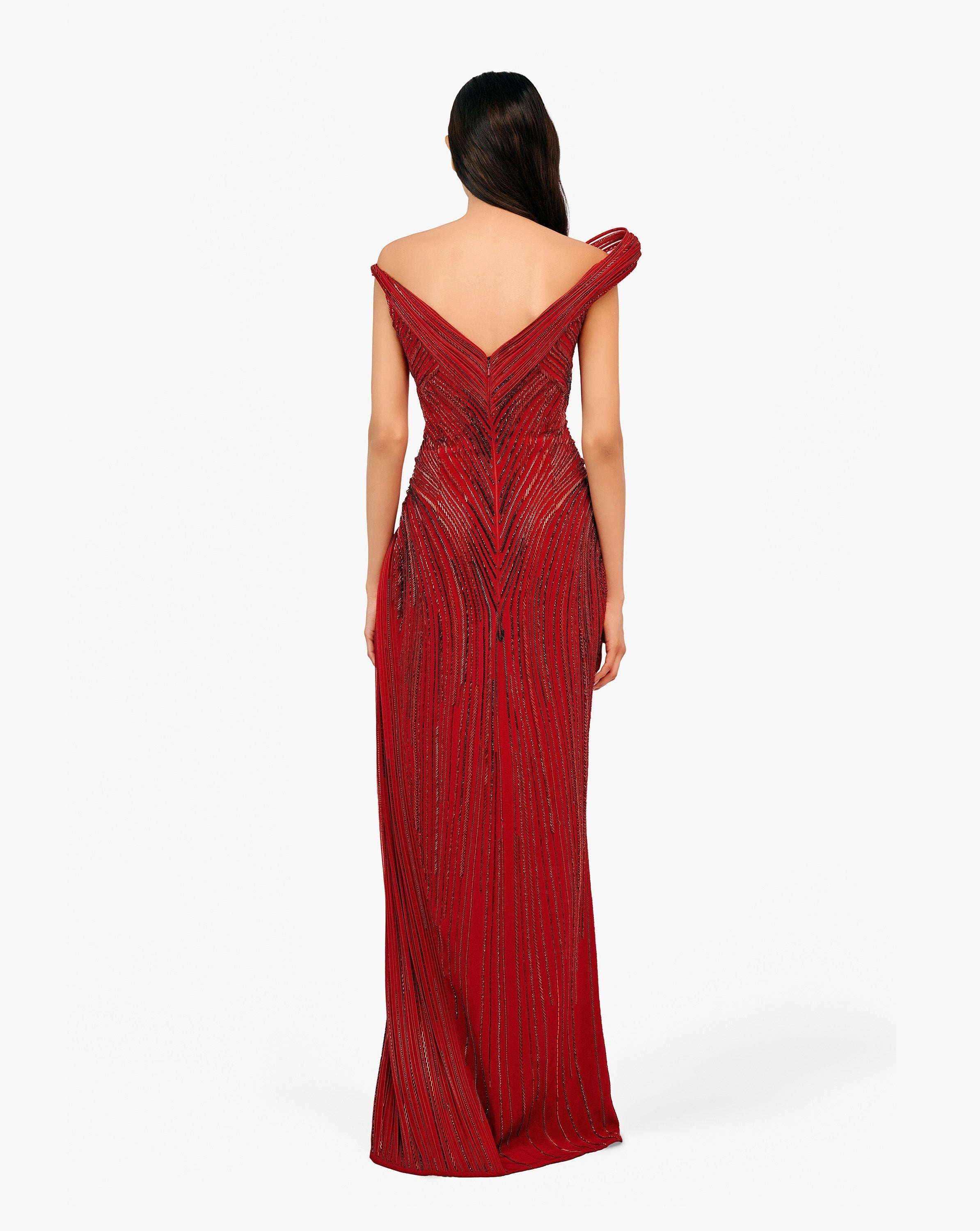 The Sculpt Embellished Gown