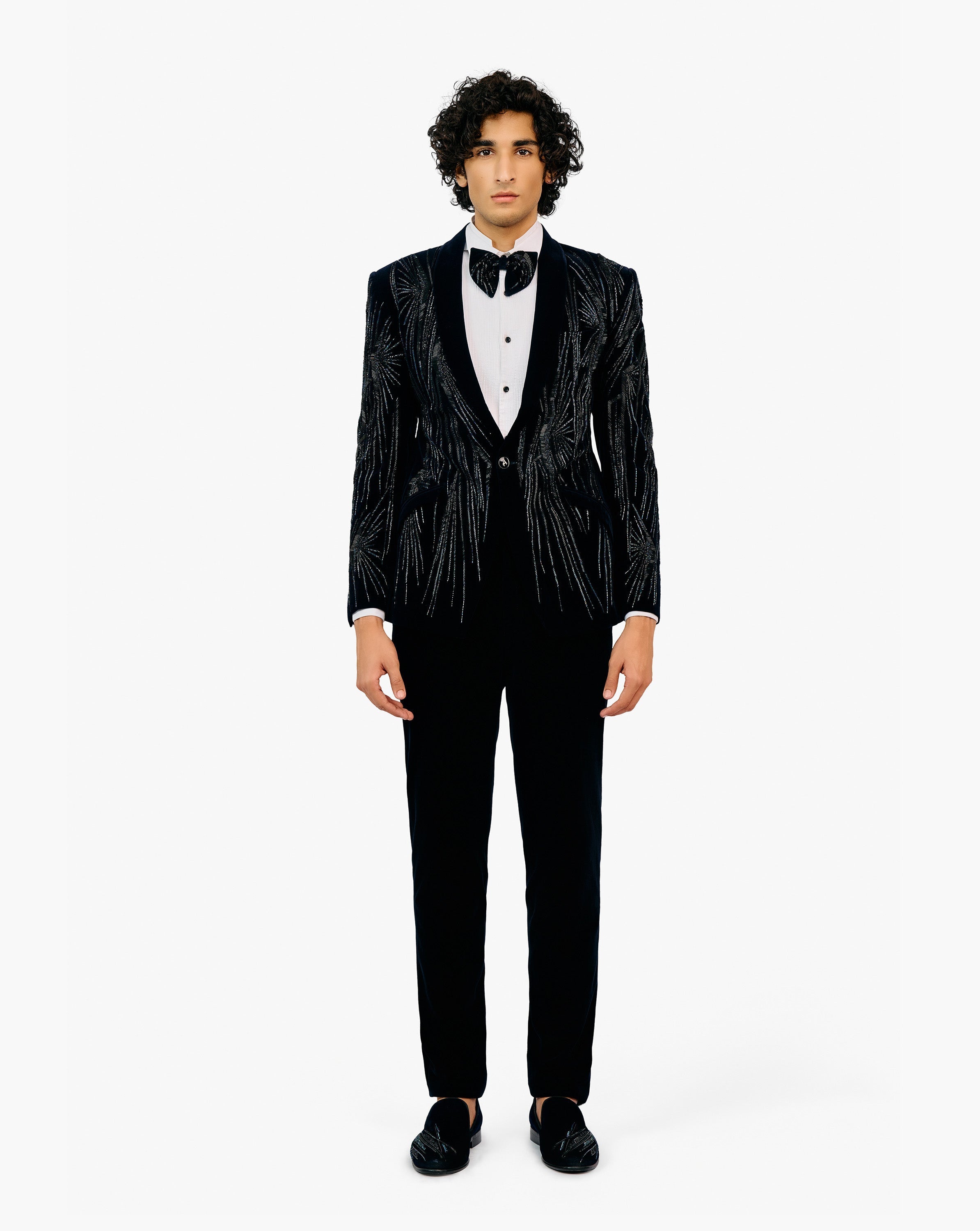 Midnight Shard Embroidered Tuxedo