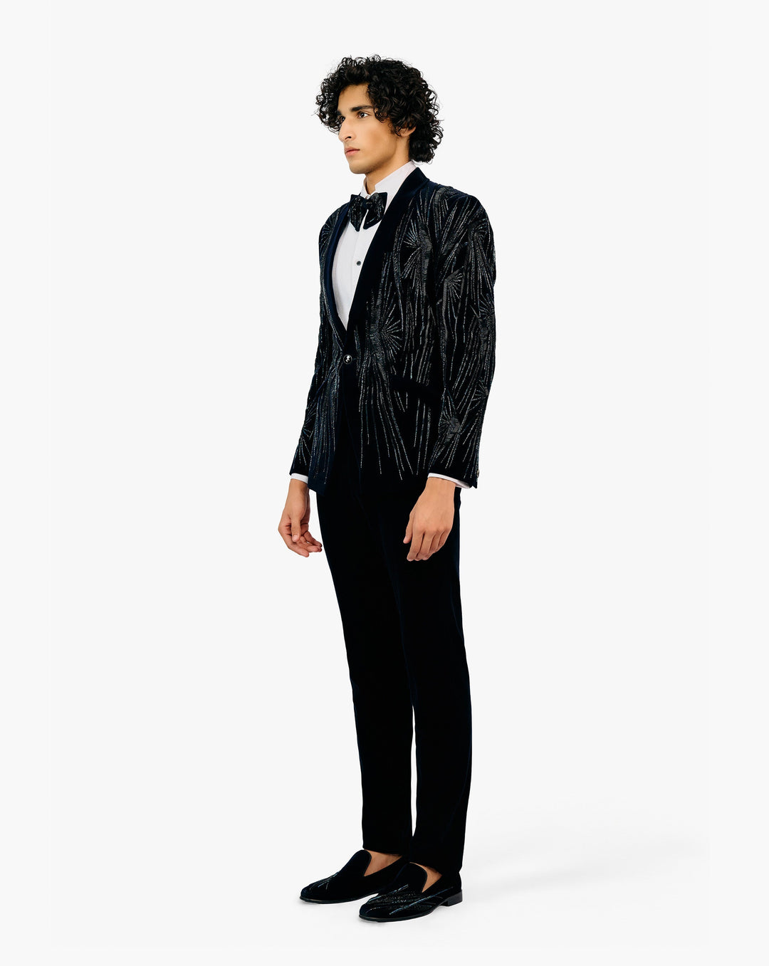 Midnight Shard Embroidered Tuxedo