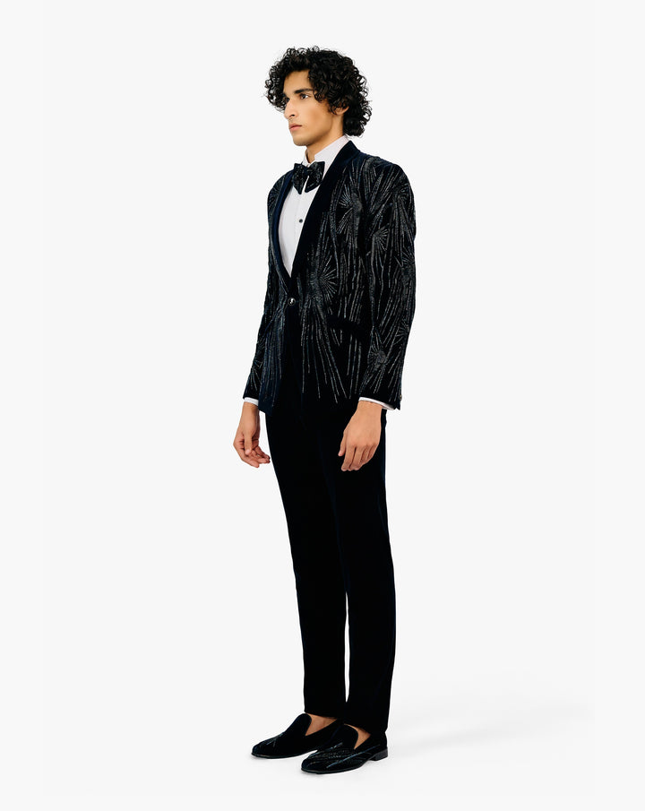 Midnight Shard Embroidered Tuxedo