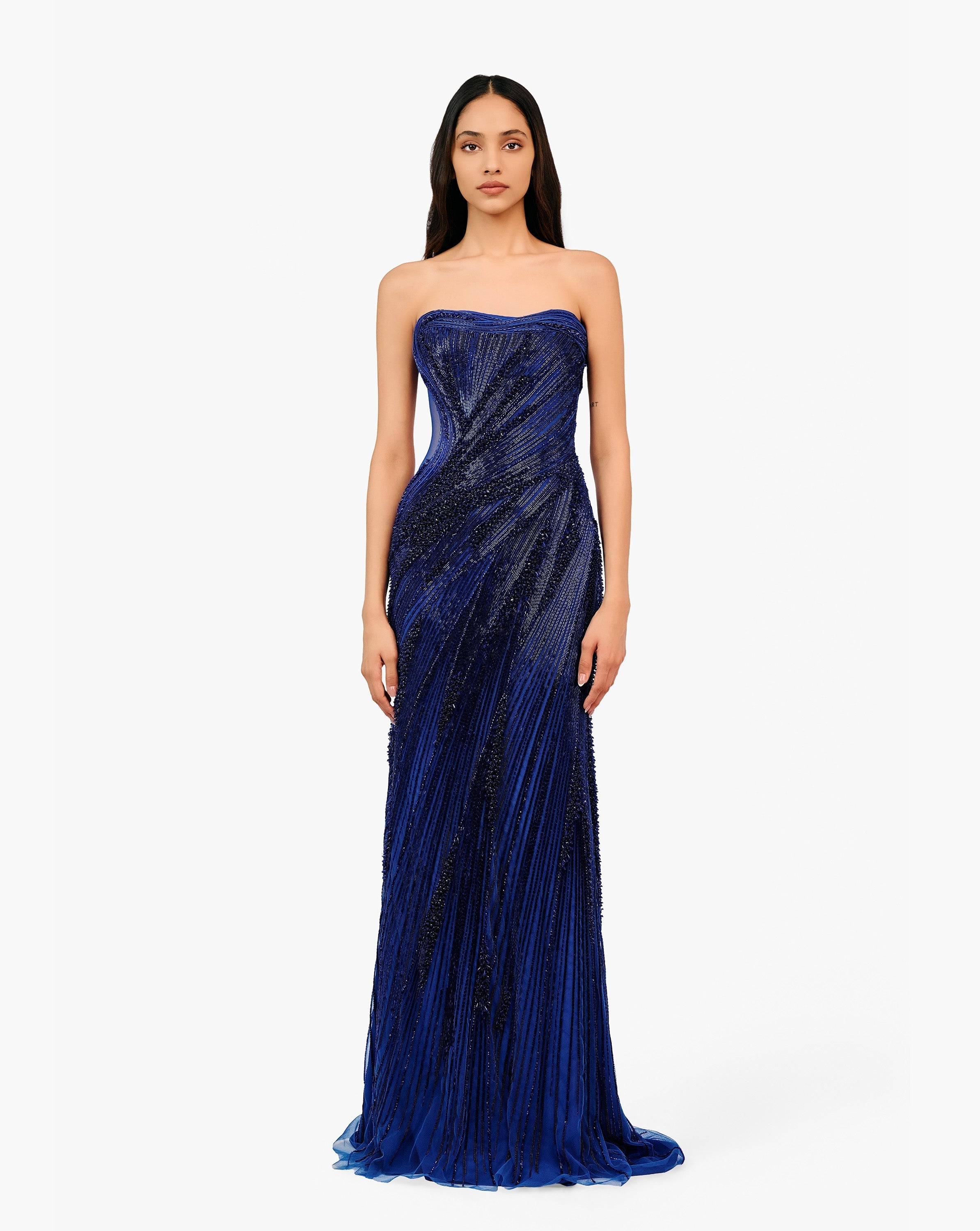 The Electric Crystal Fall Gown
