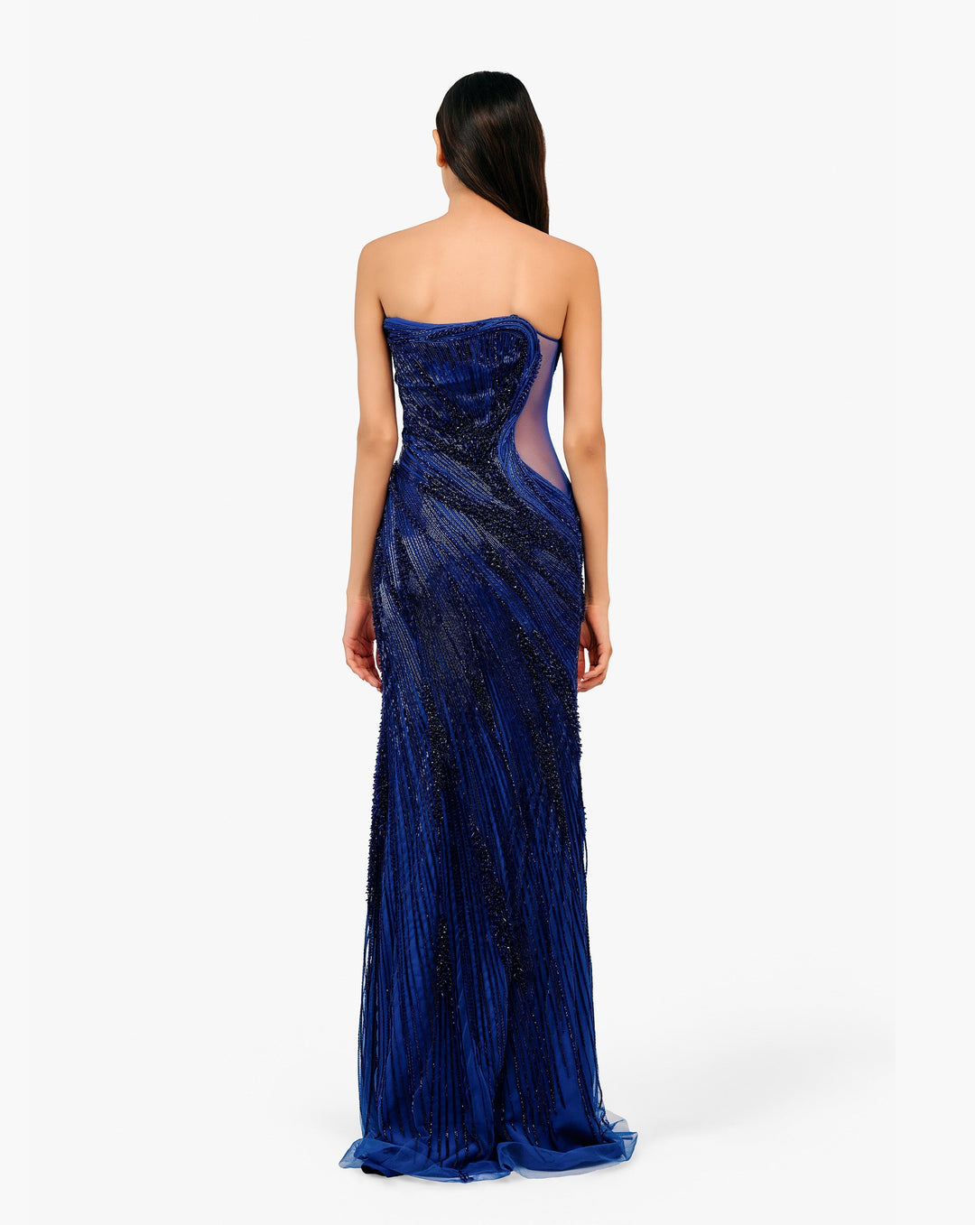 The Electric Crystal Fall Gown