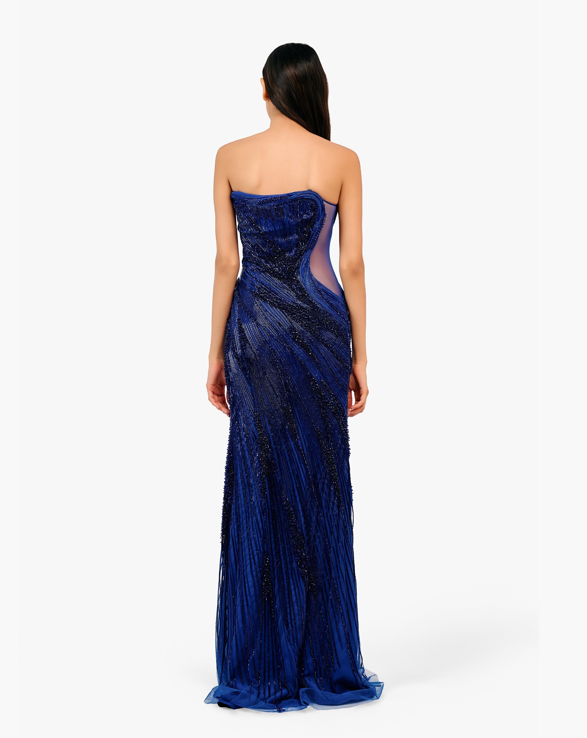 The Electric Crystal Fall Gown