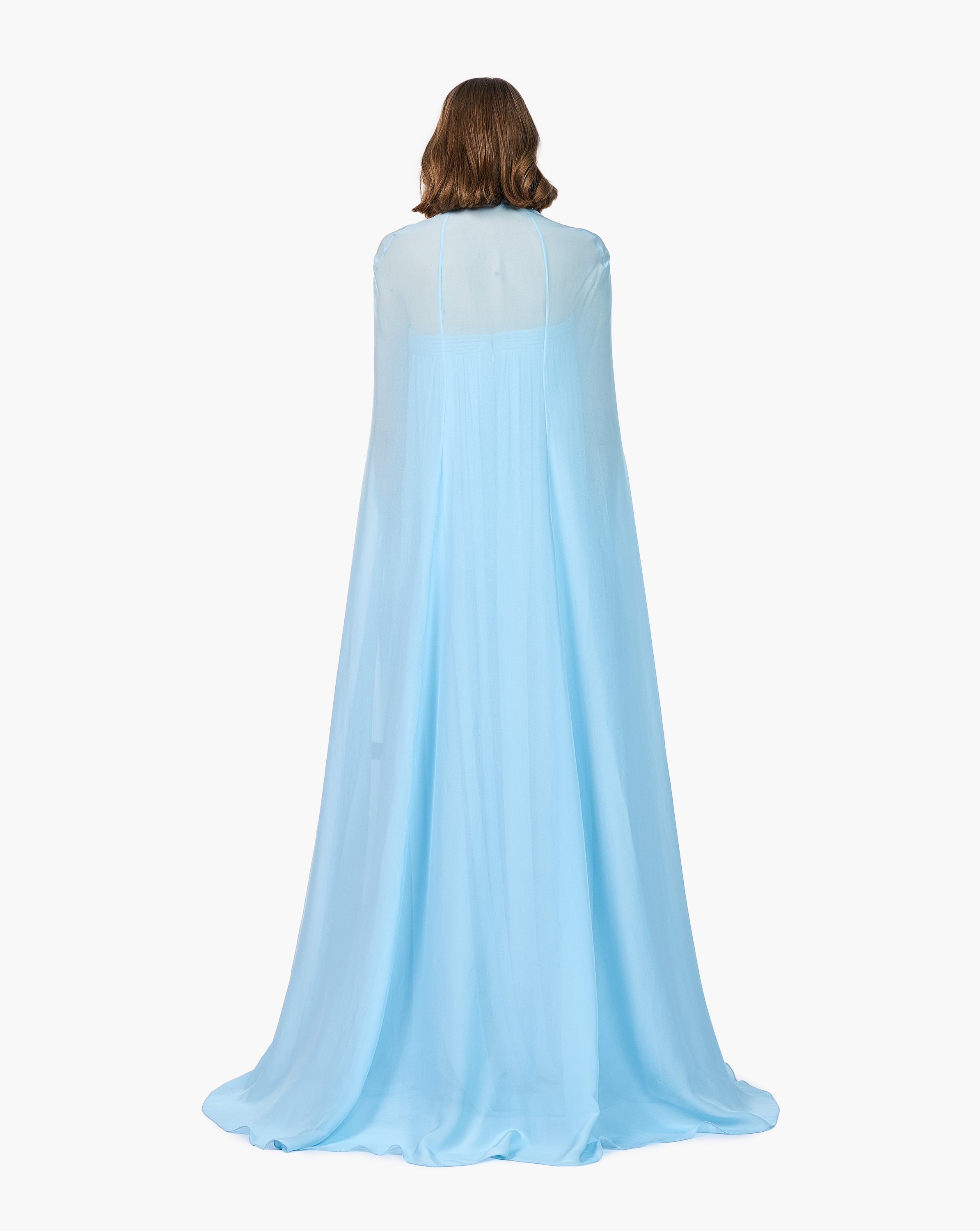 The Nephele Chiffon Cape