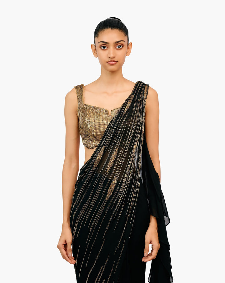 The Radian Saree Gown