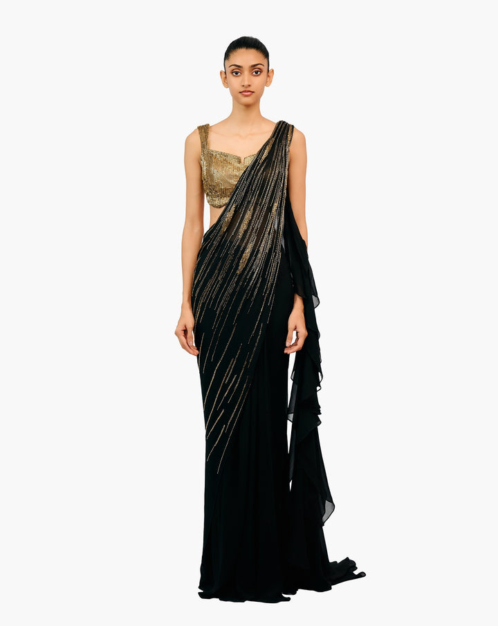 The Radian Saree Gown