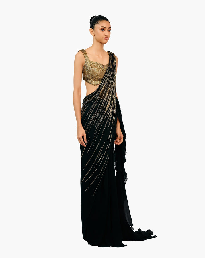 The Radian Saree Gown