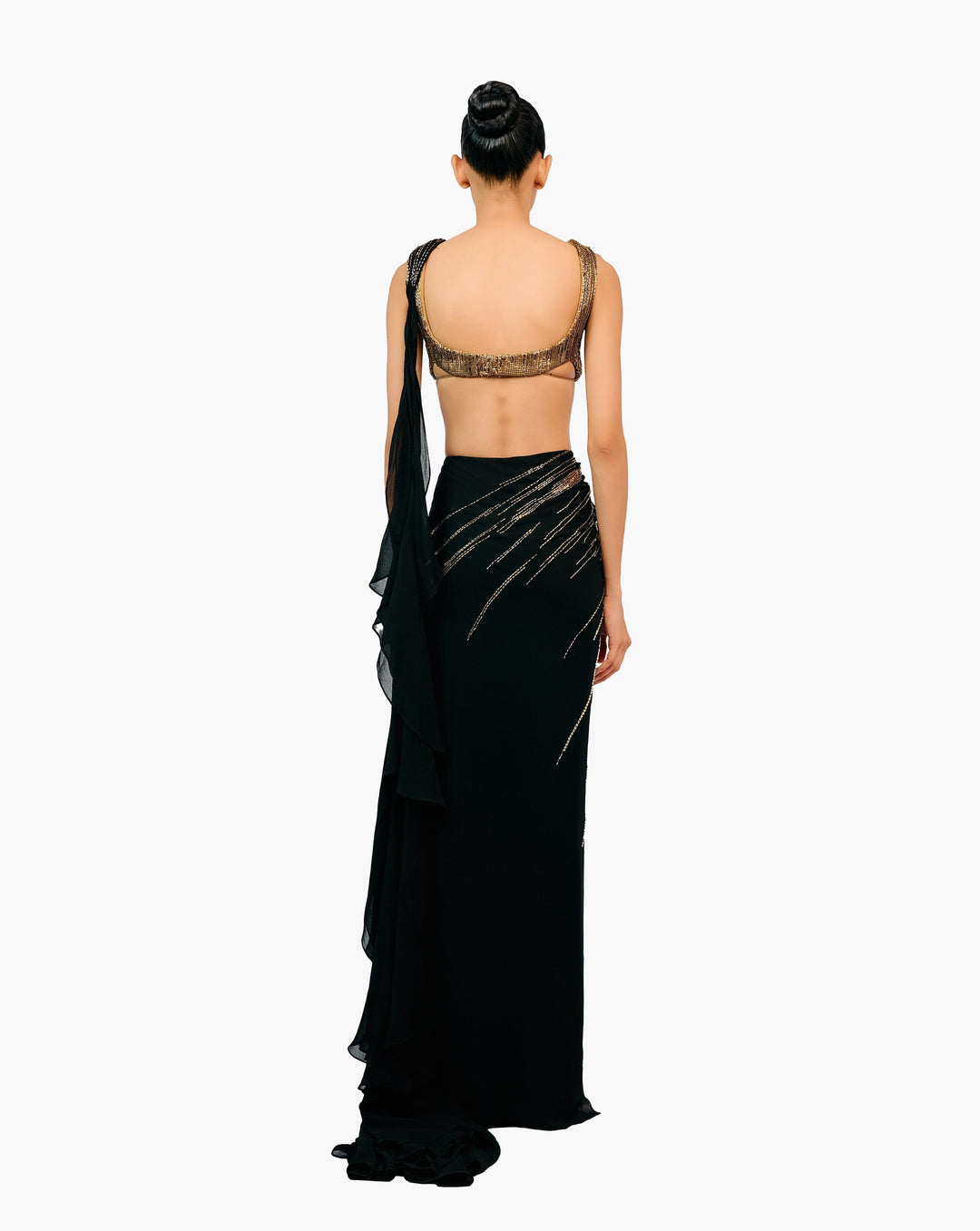 The Radian Saree Gown