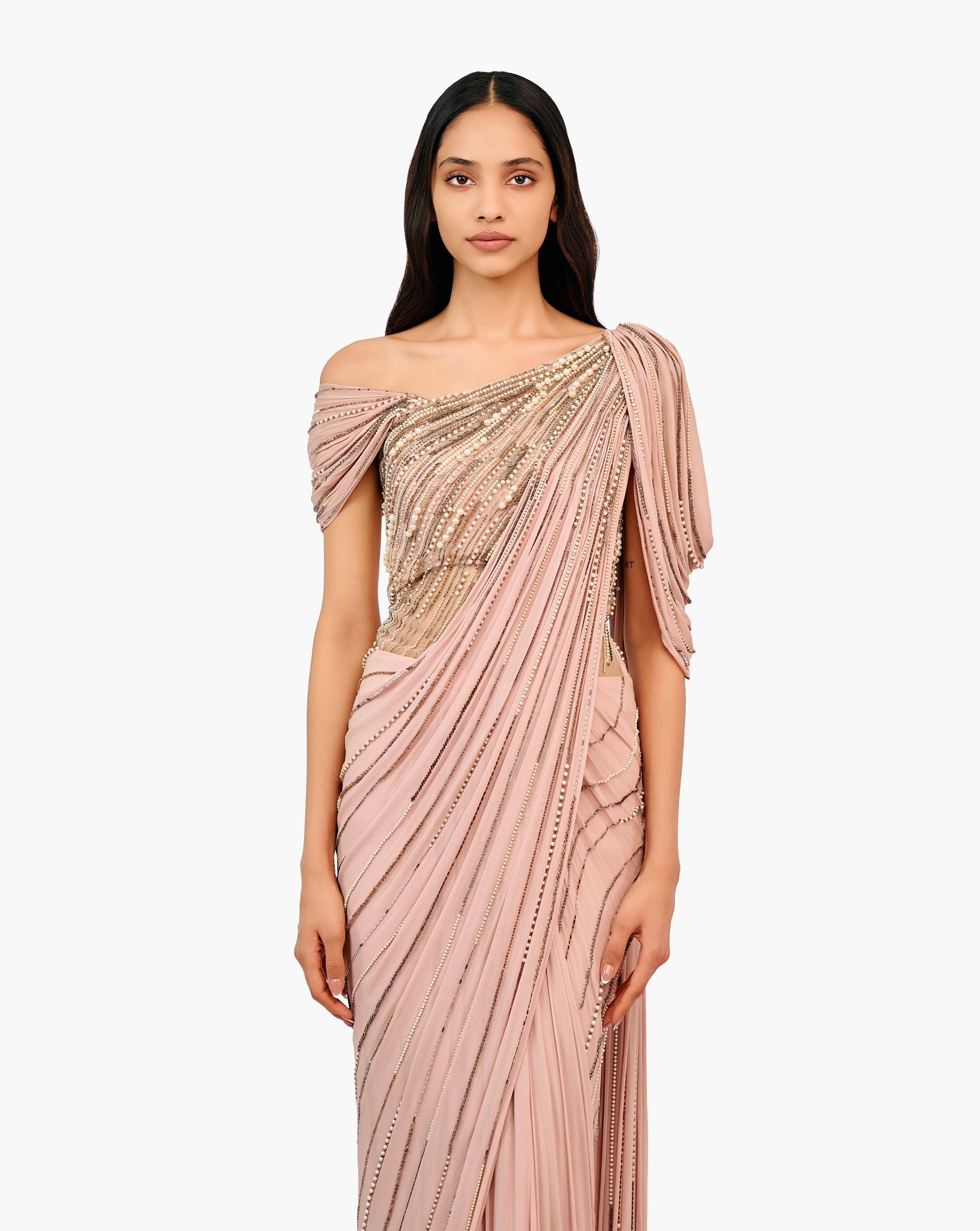The Ecliptic Saree Gown