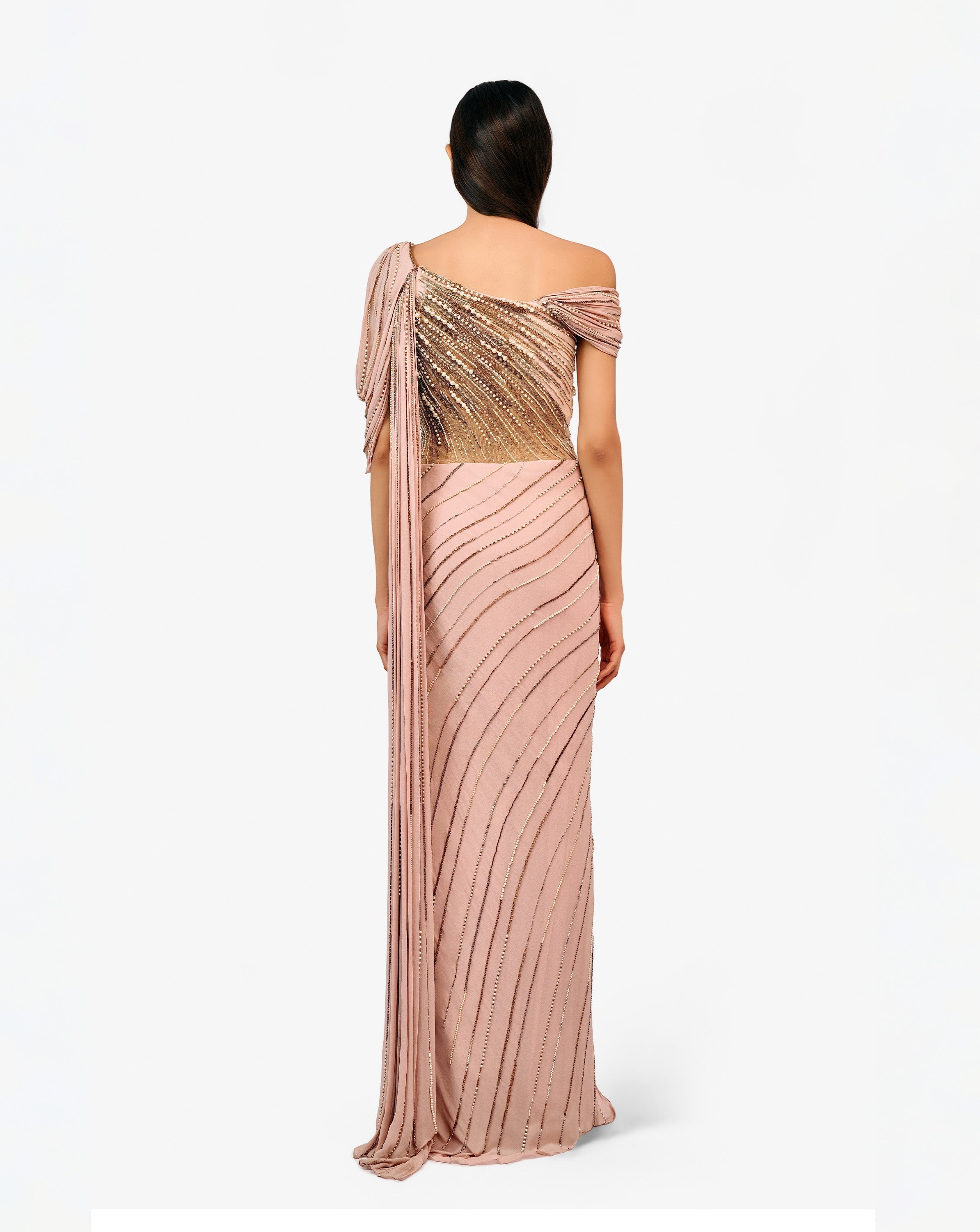 The Ecliptic Saree Gown