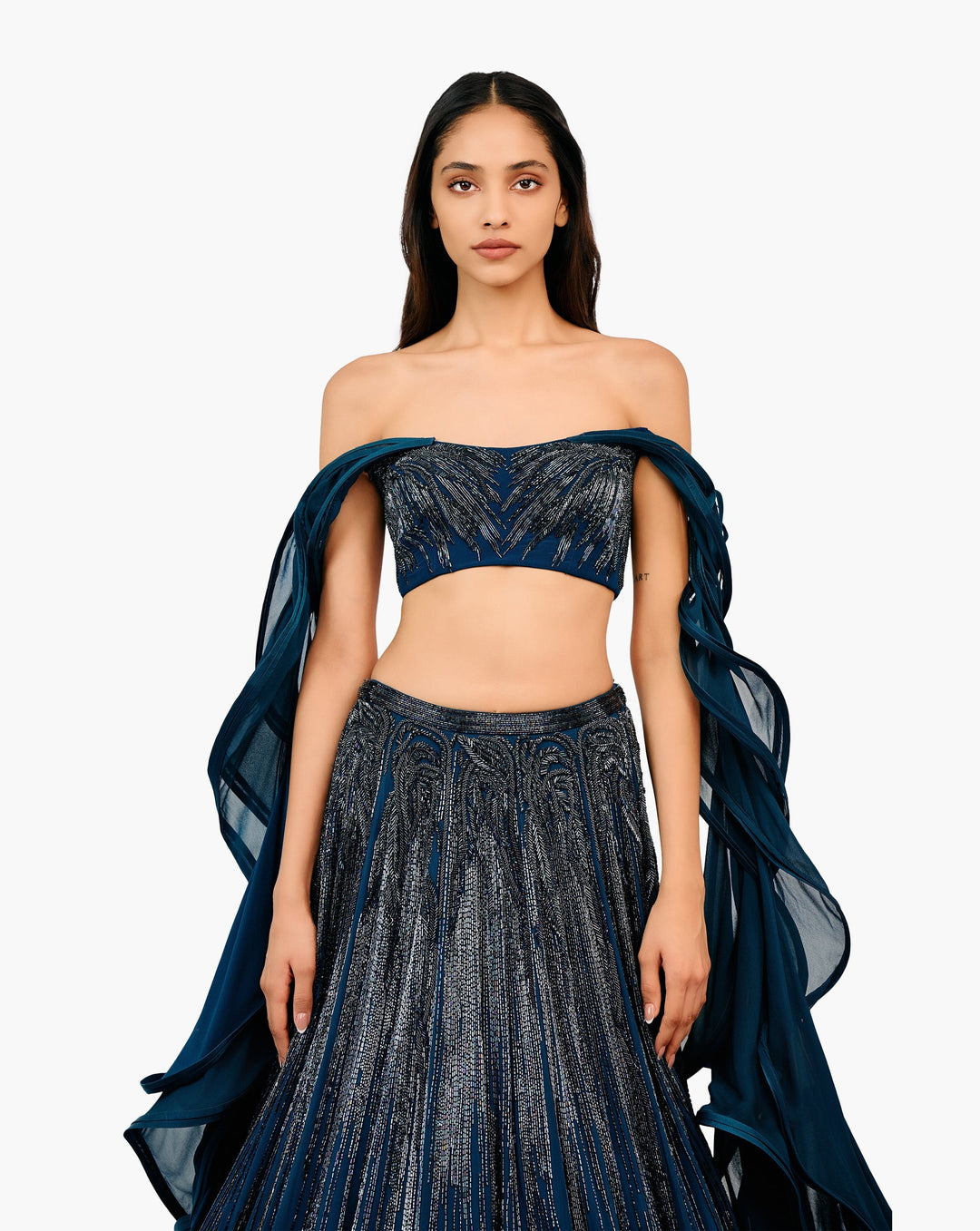 The Seraphic Beaded Lehenga