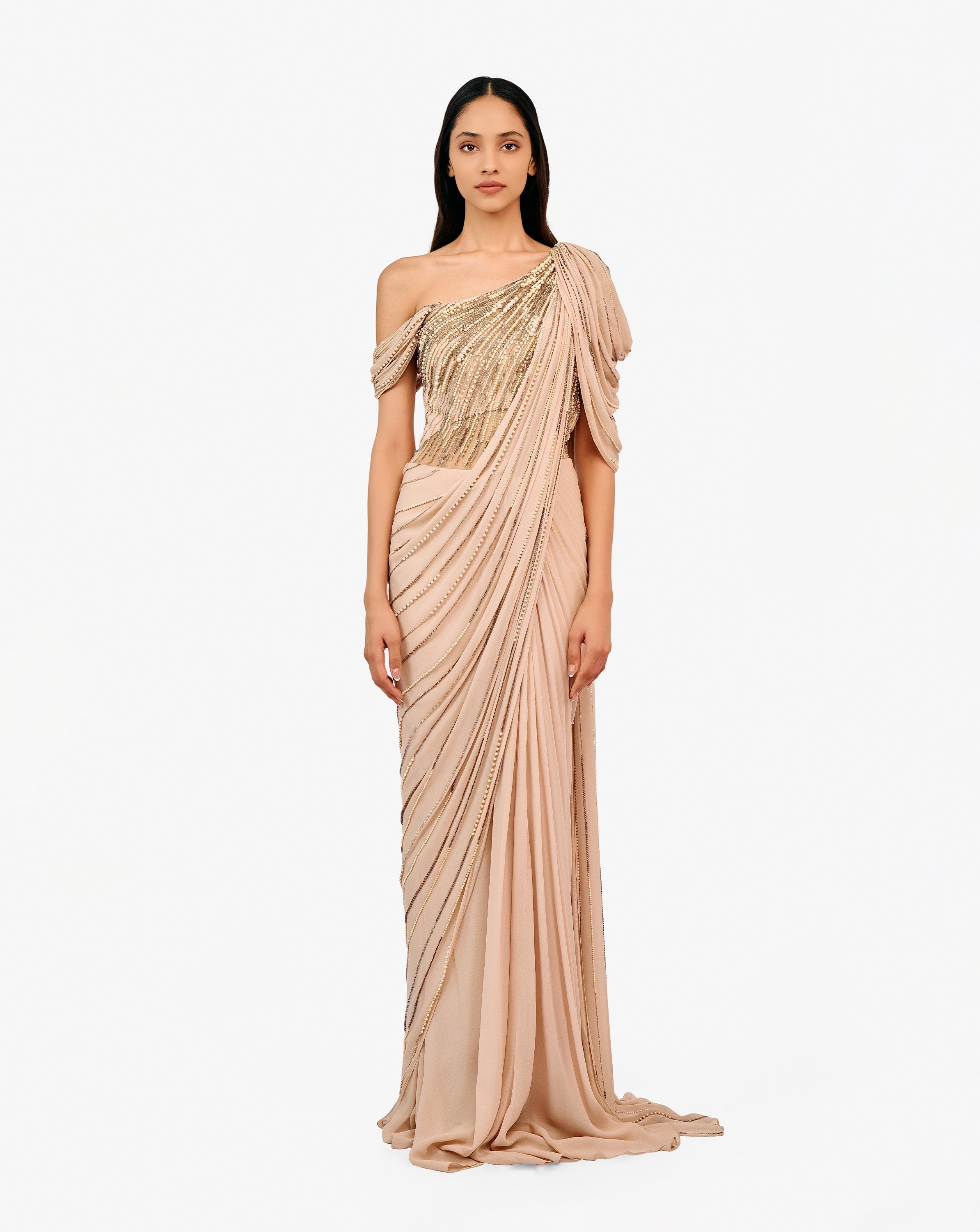 The Ecliptic Saree Gown
