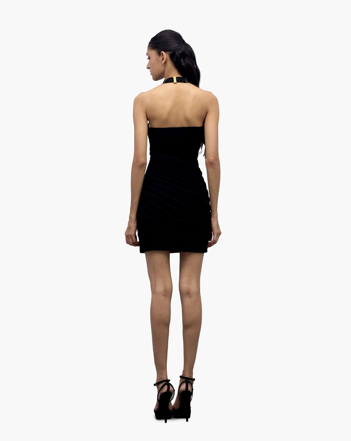 The Mirage Metal Cast Dress
