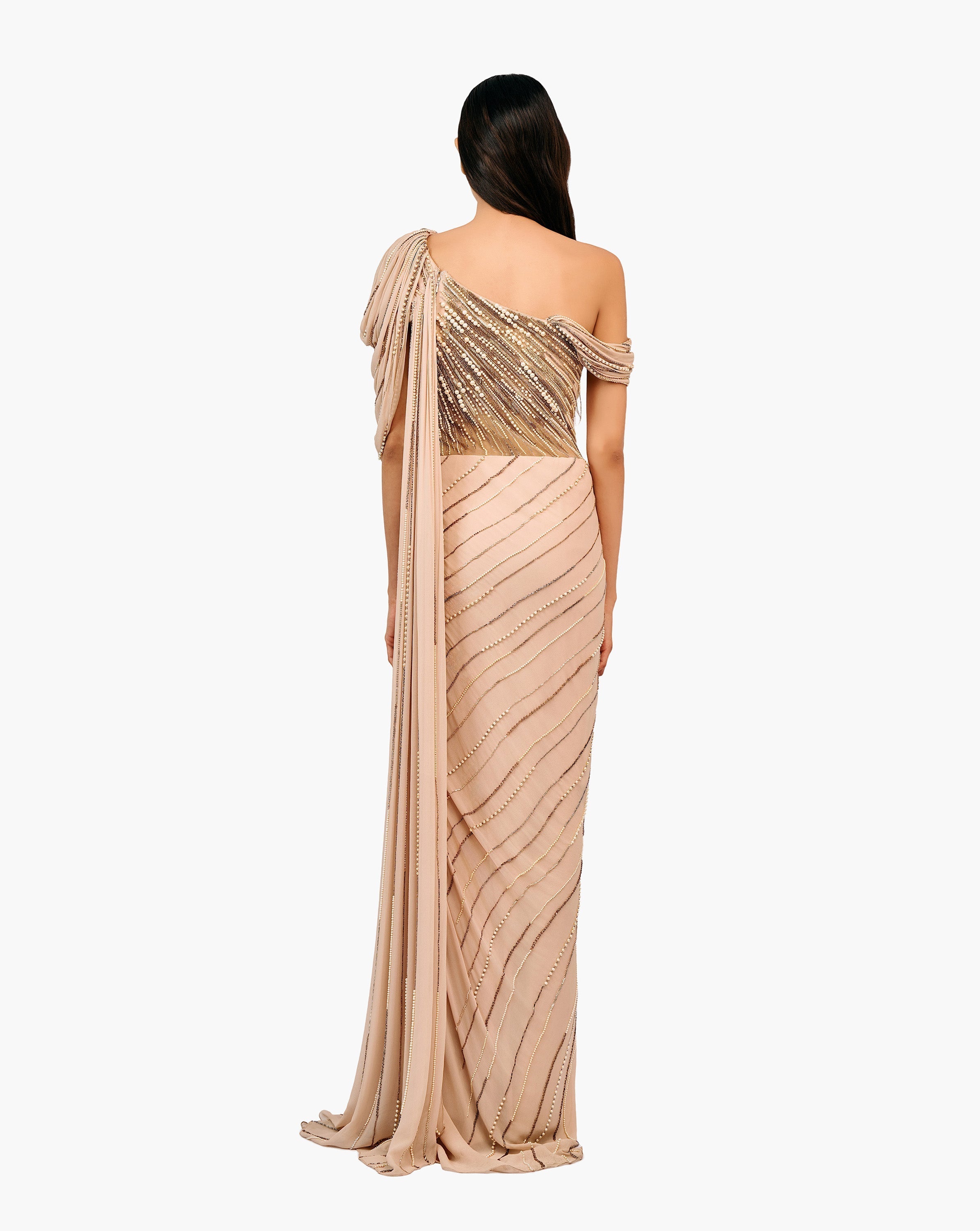 The Ecliptic Saree Gown
