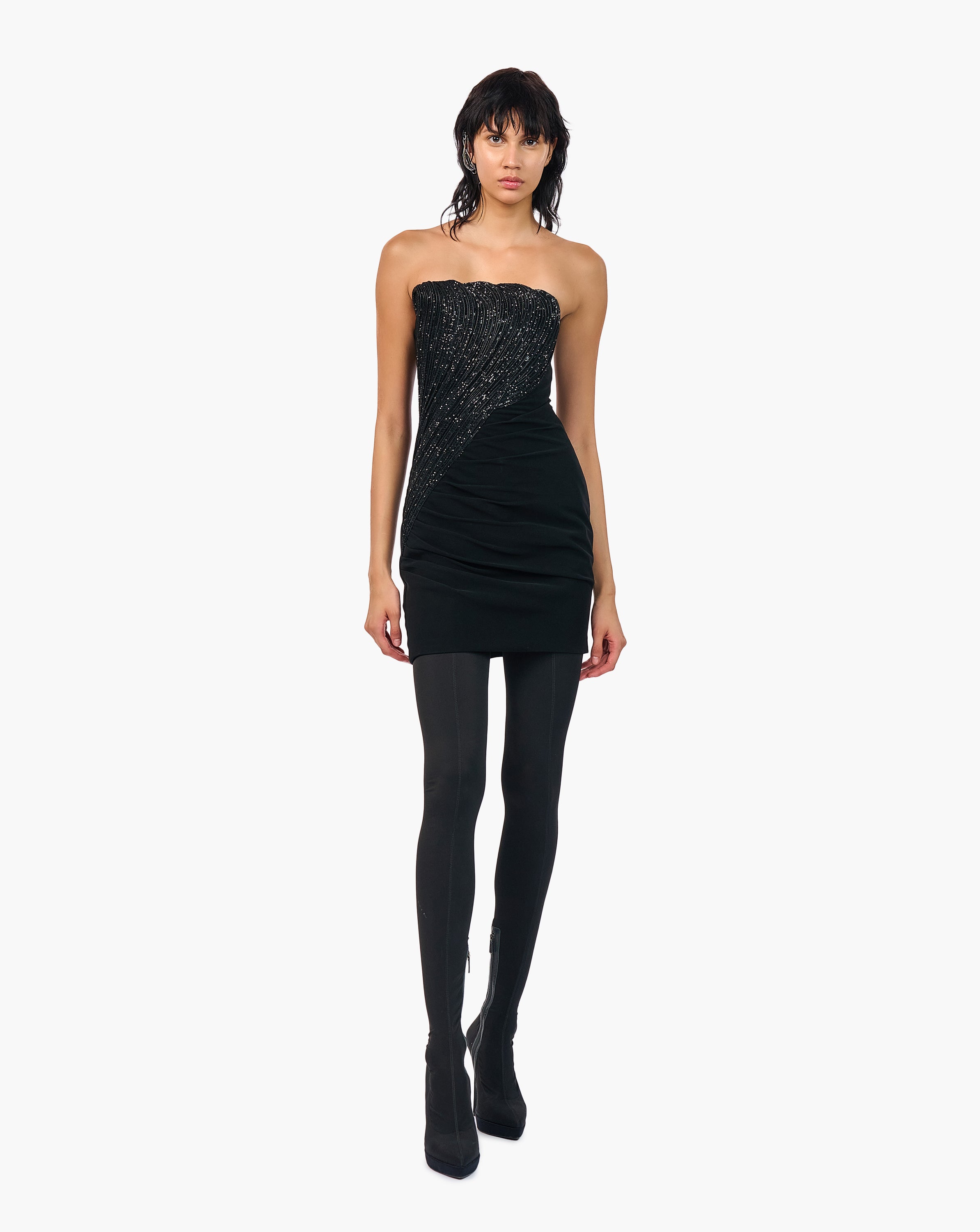 The Nyx Sequin Sculpted Dress