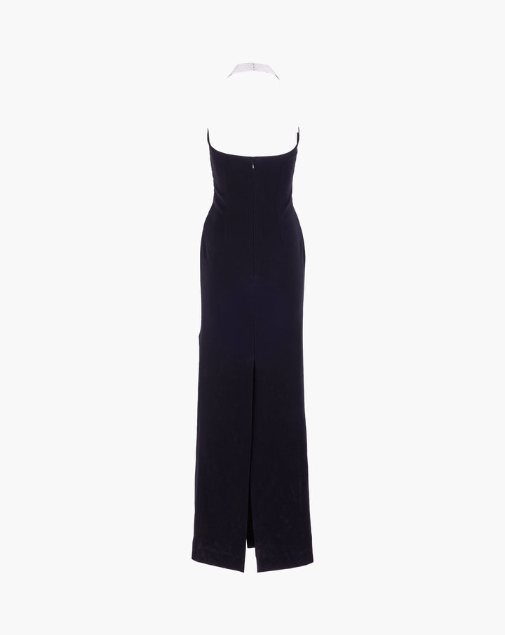 The Monochromatic Armor Gown