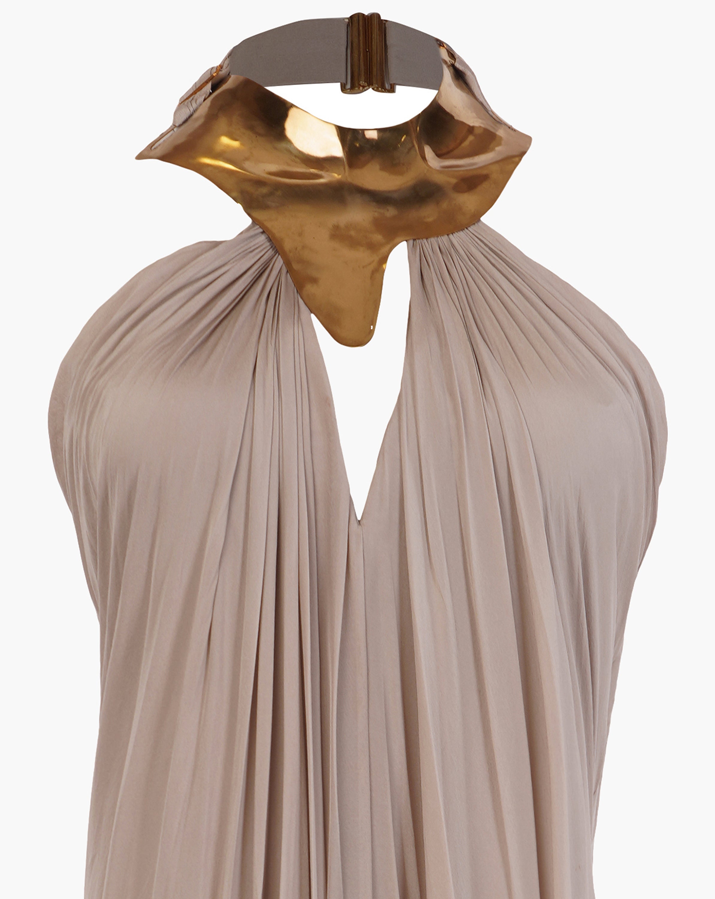 The Mirage Metal Cast Gown