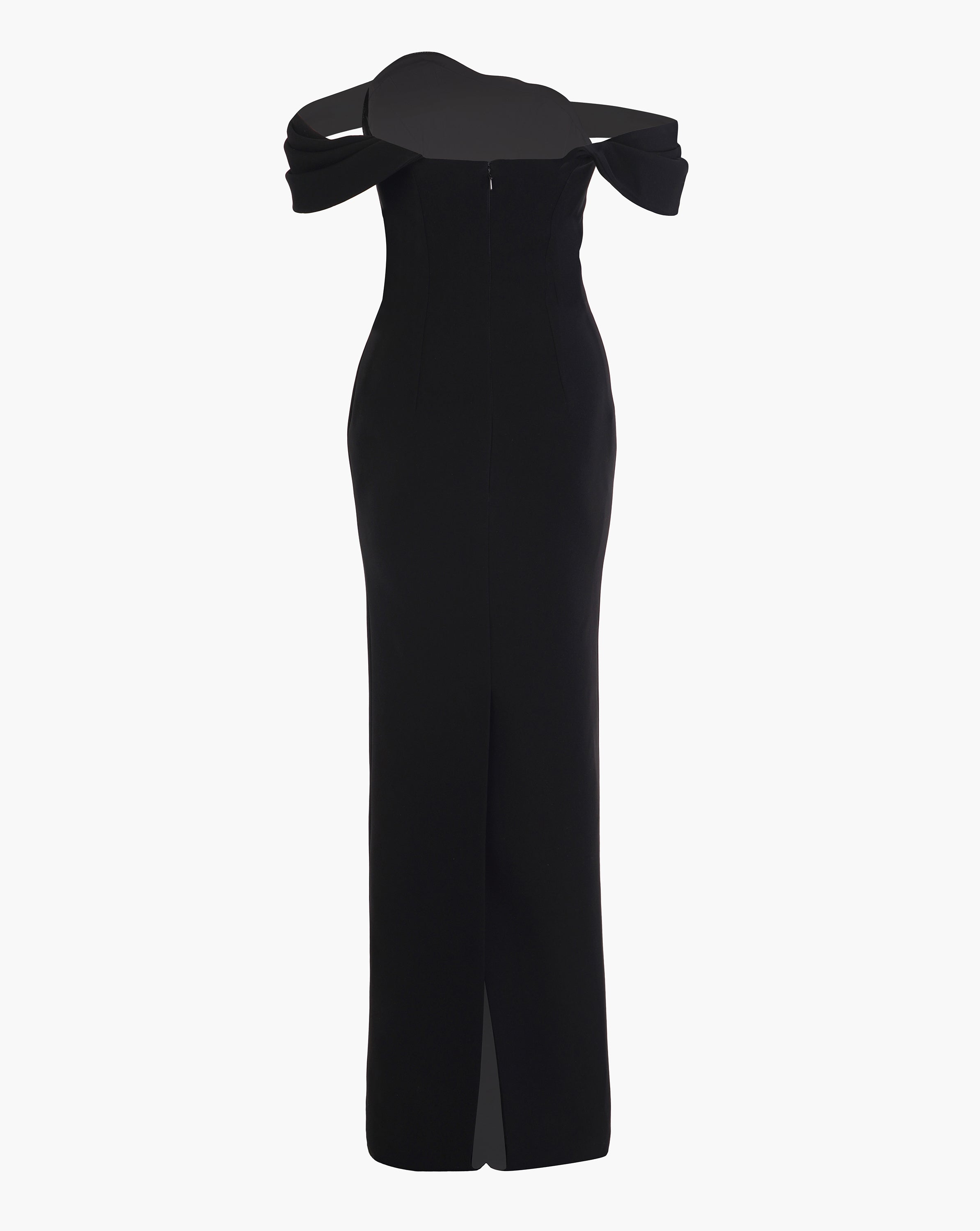 The Noir Column Gown