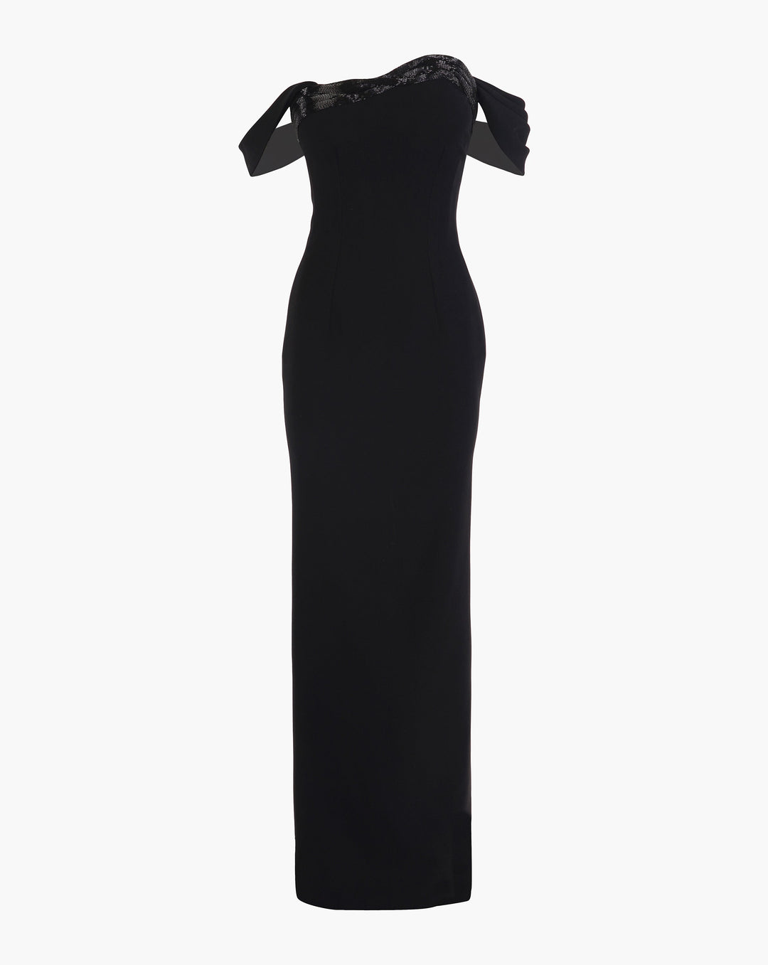 The Noir Column Gown
