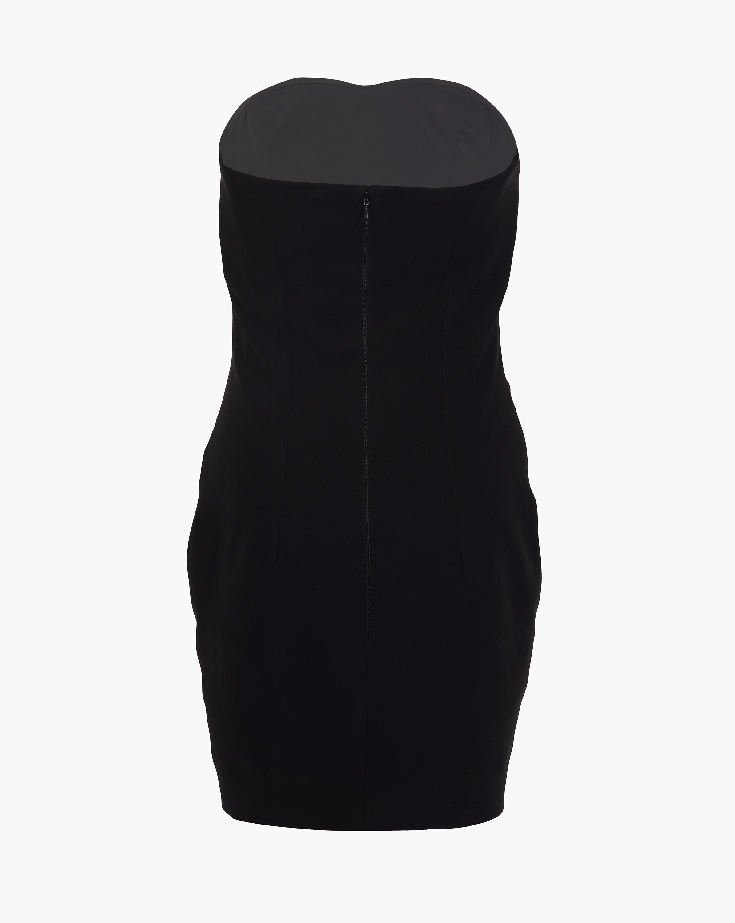 The Monochromatic Armor Short Dress