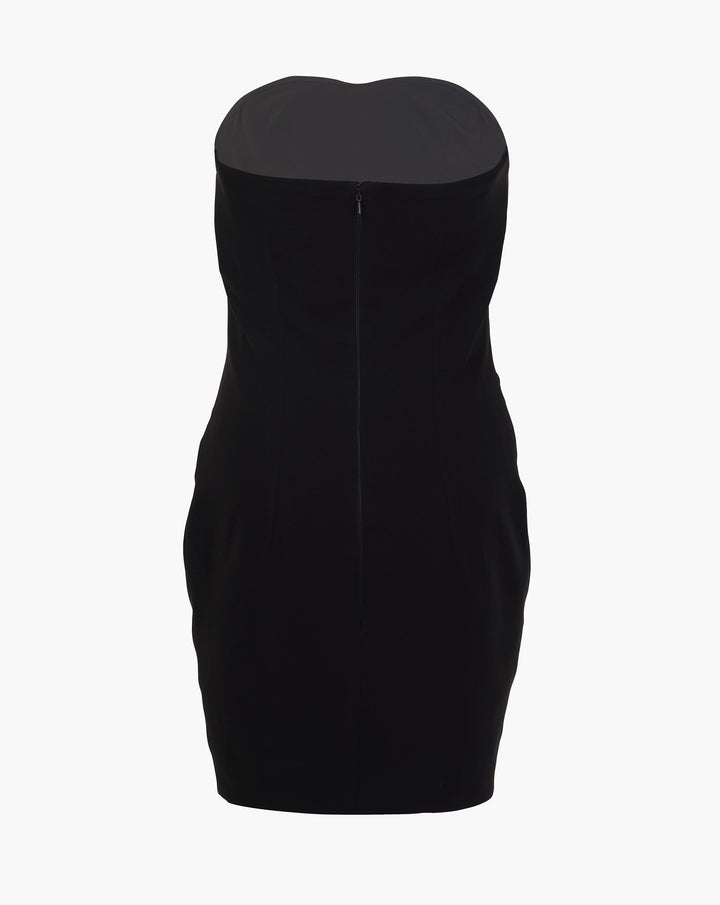 The Monochromatic Armor Short Dress