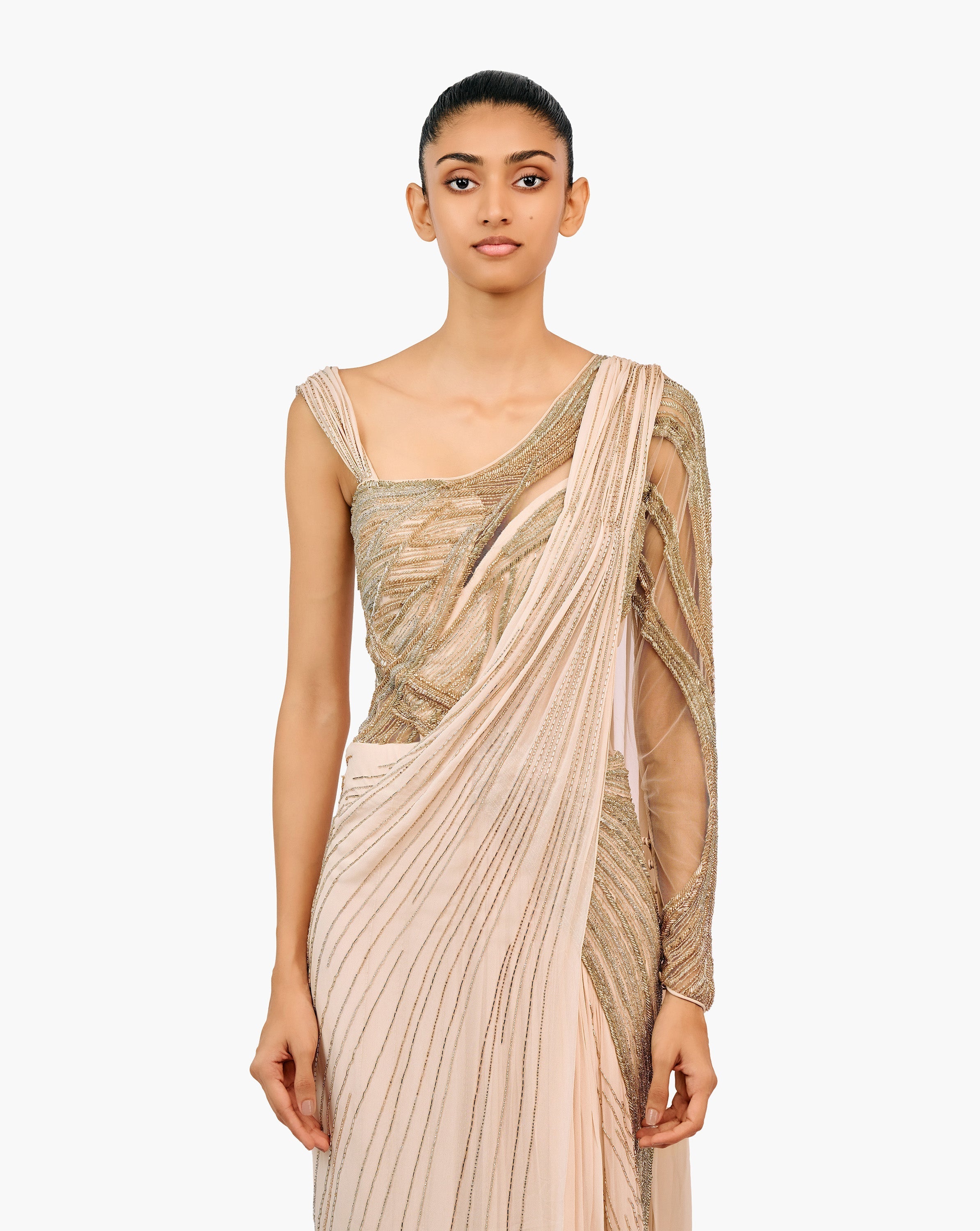 The Ecliptic Saree Gown